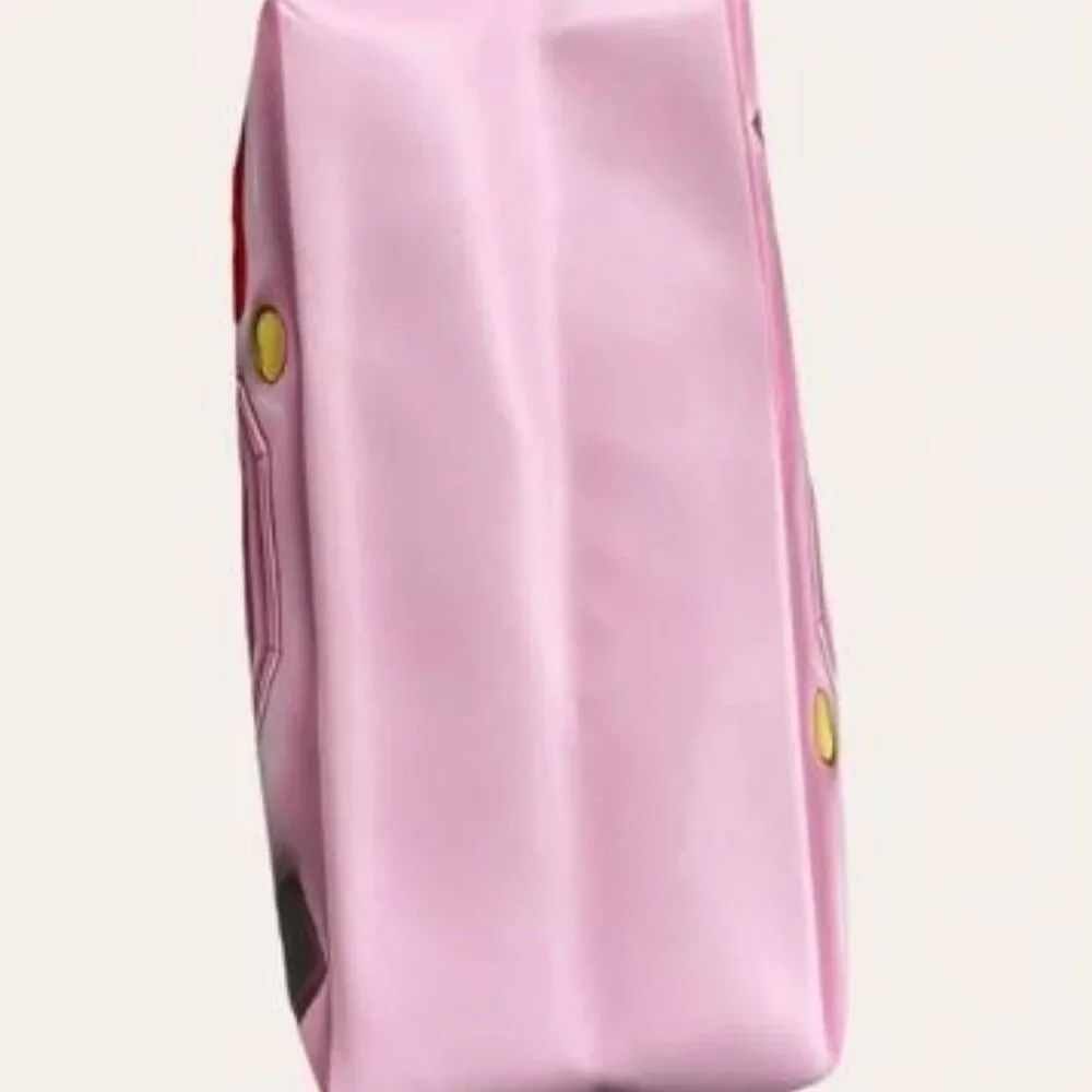 Vinyl Cosmetics Makeup Wristlet Bag Case 3D NEW